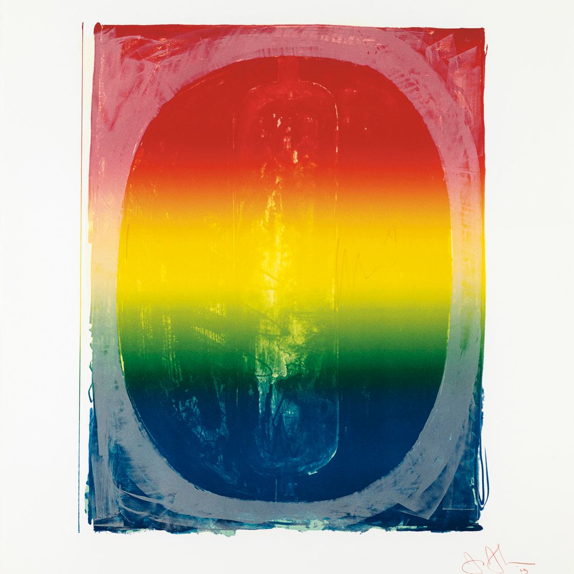 Jasper Johns — Серия цветных цифр (ULAE 59-68), изображение 2