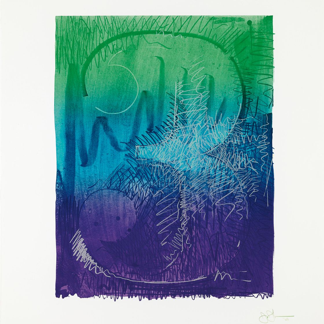Jasper Johns — Серия цветных цифр (ULAE 59-68), изображение 5