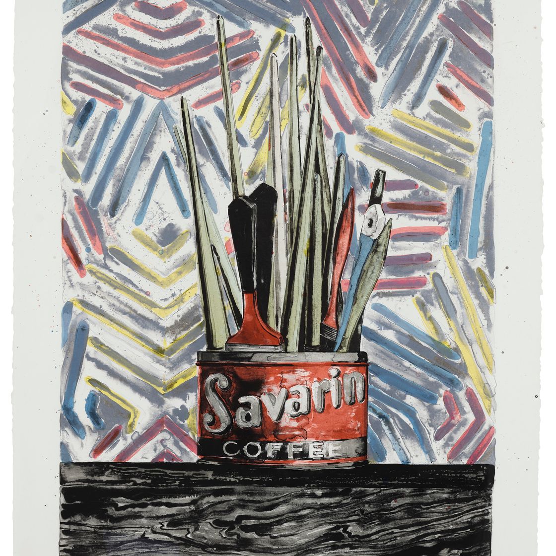 Jasper Johns — Саварин, изображение 1