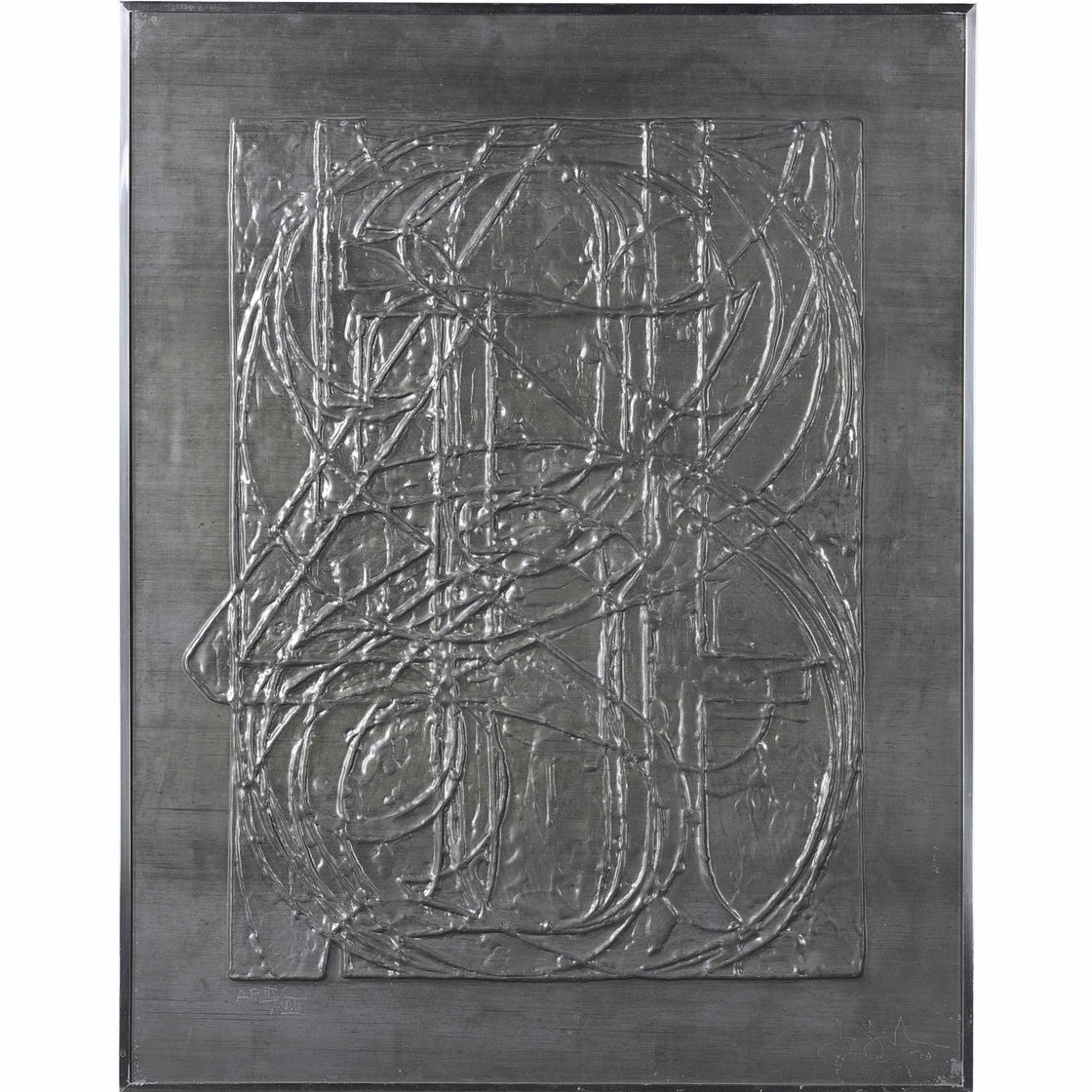 Jasper Johns — От 0 до 9, из свинцовых рельефов