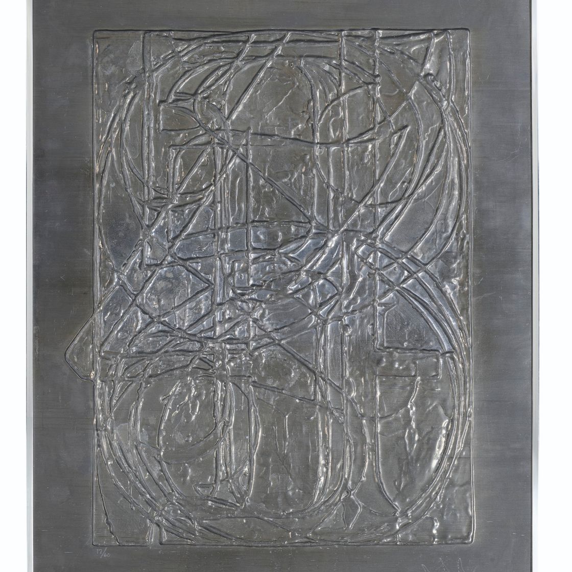 Jasper Johns — От 0 до 9, из свинцовых рельефов, изображение 1