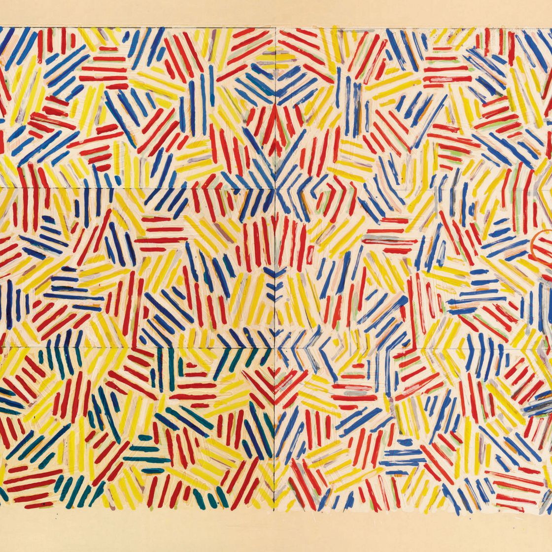 Jasper Johns — Труп и зеркало (ULAE 169)