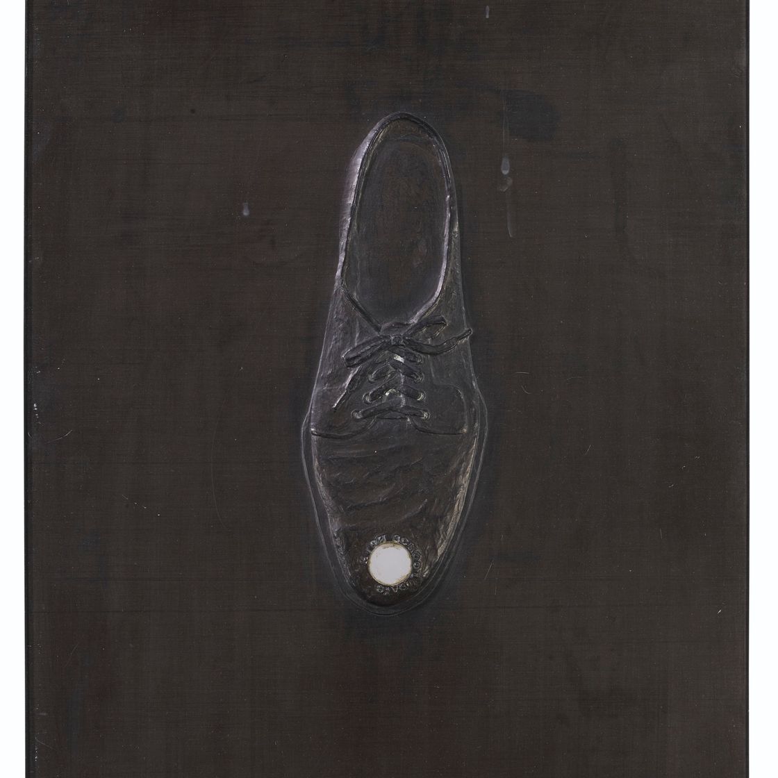 Jasper Johns — Школьные годы, судя по свинцовым рельефам