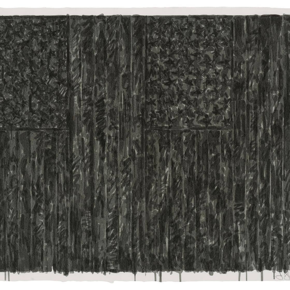 Jasper Johns — Флаги II, изображение 1