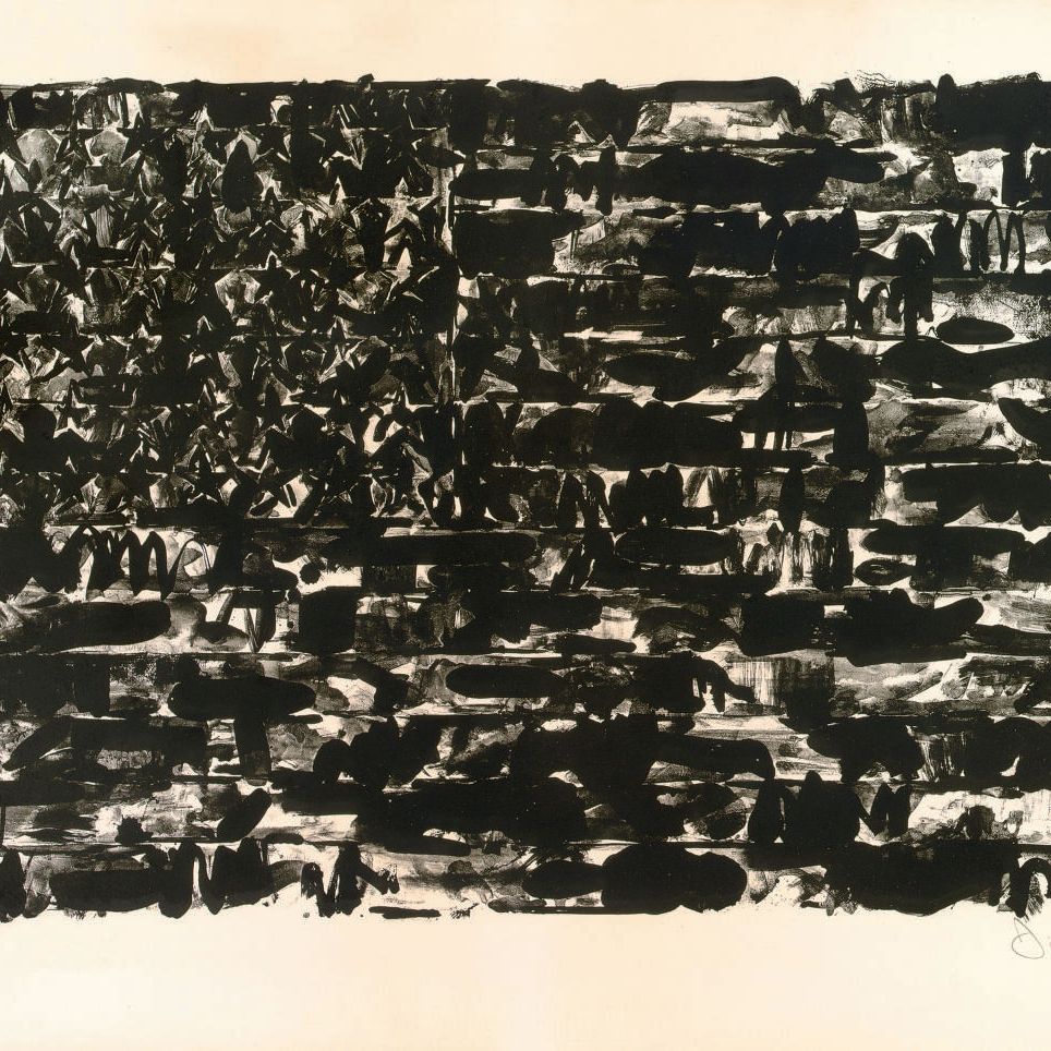 Jasper Johns — Флаги I (Универсальные художественные издания с ограниченным тиражом 4)