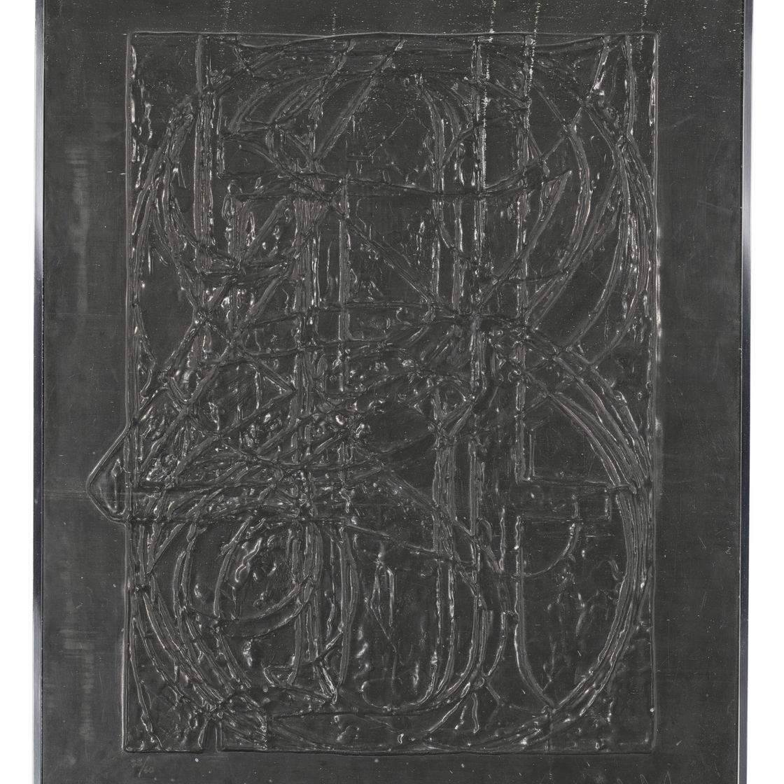 Jasper Johns — От 0 до 9, из свинцовых рельефов