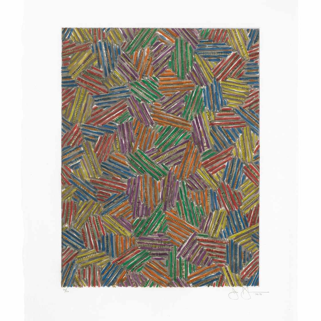 Jasper Johns — Цикада II