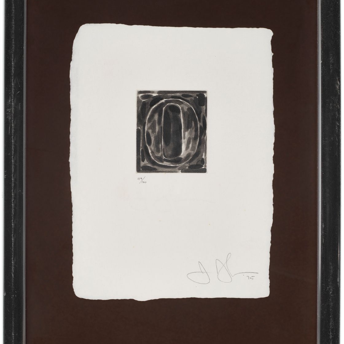 Jasper Johns — 0-9 (Набор из десяти цифр), изображение 12