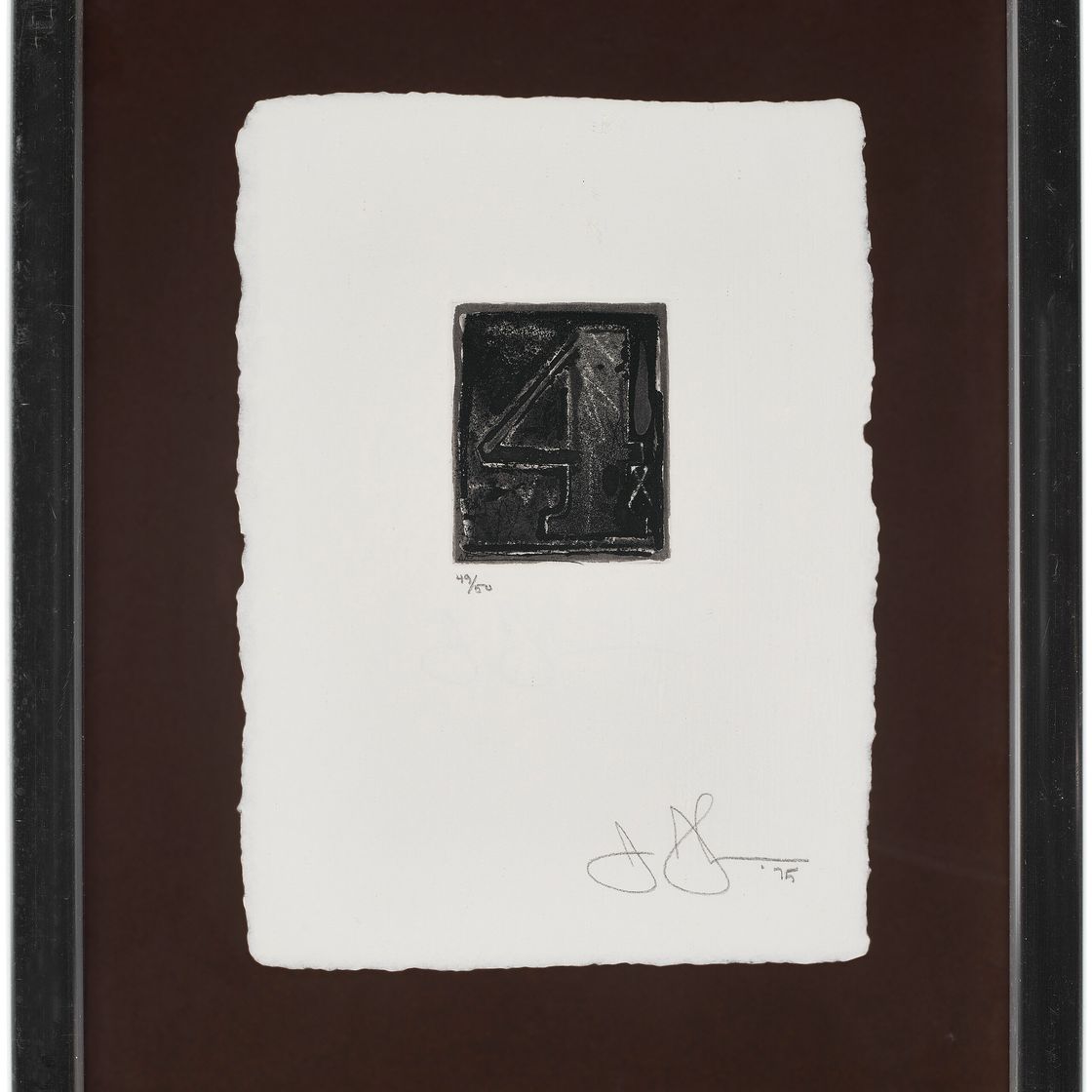 Jasper Johns — 0-9 (Набор из десяти цифр), изображение 16