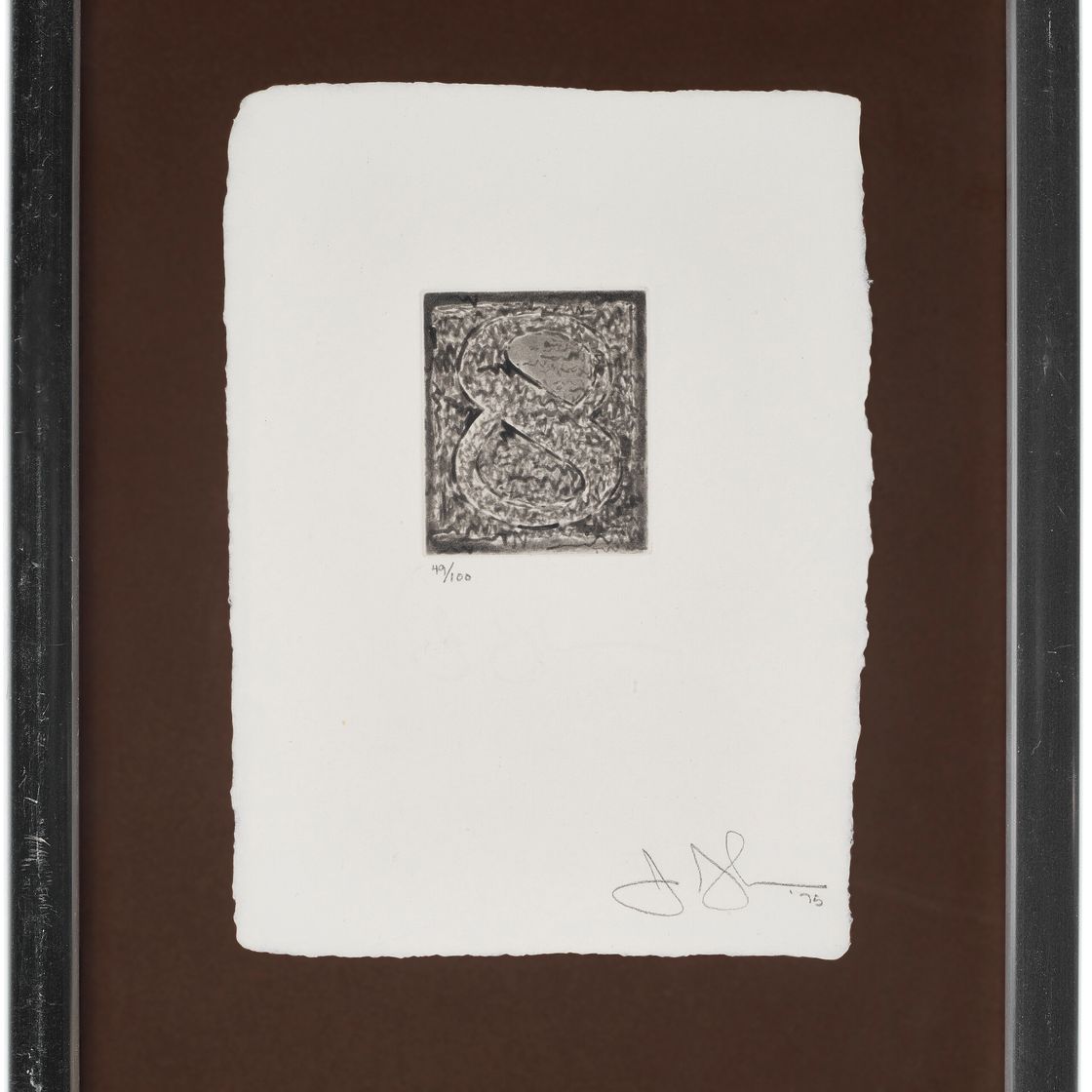 Jasper Johns — 0-9 (Набор из десяти цифр), изображение 20