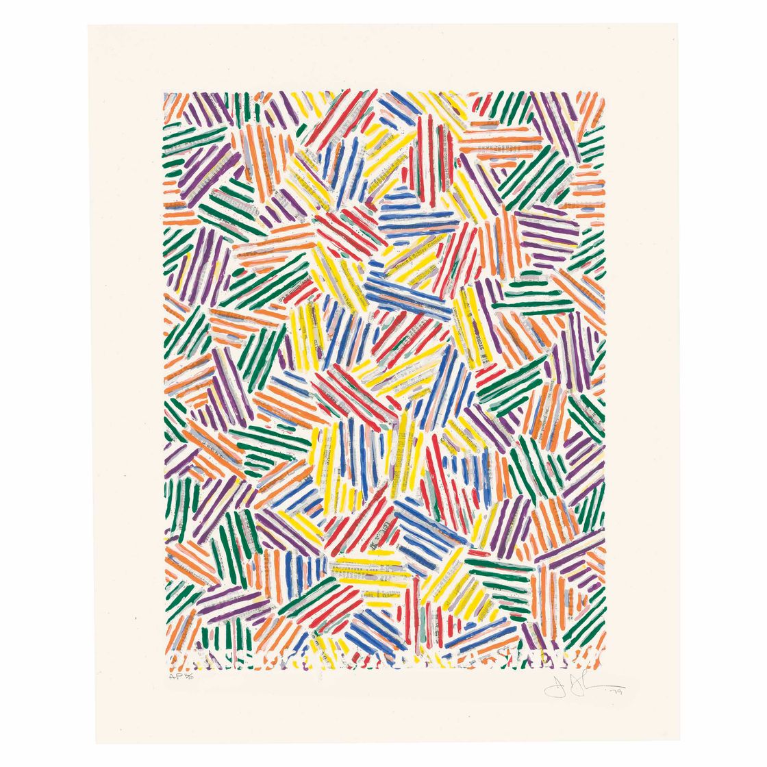 Jasper Johns — Цикада из маргиналий