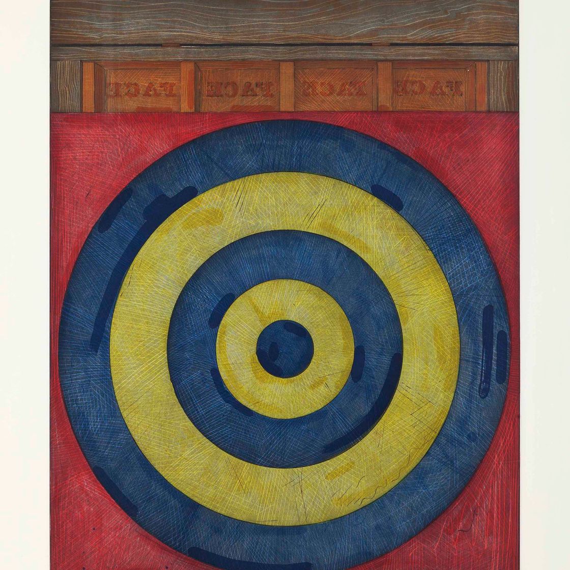 Jasper Johns — Мишень с четырьмя гранями