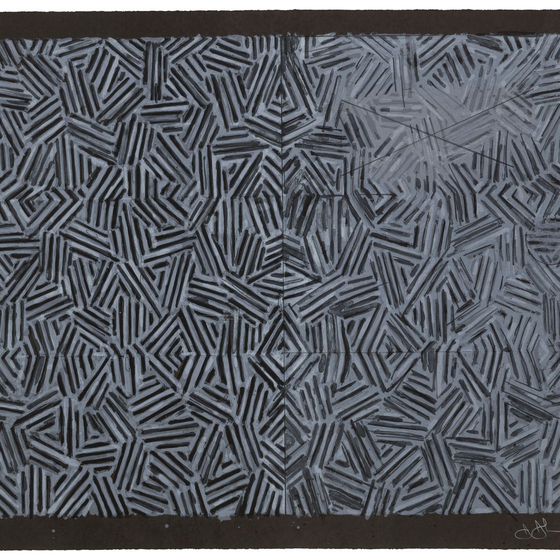 Jasper Johns — Труп и зеркало, изображение 1