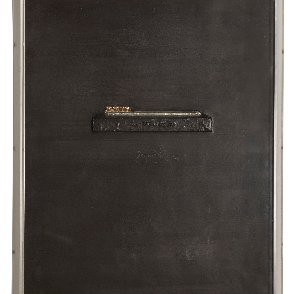 Jasper Johns — Критик улыбается со свинцовых рельефов, изображение 2