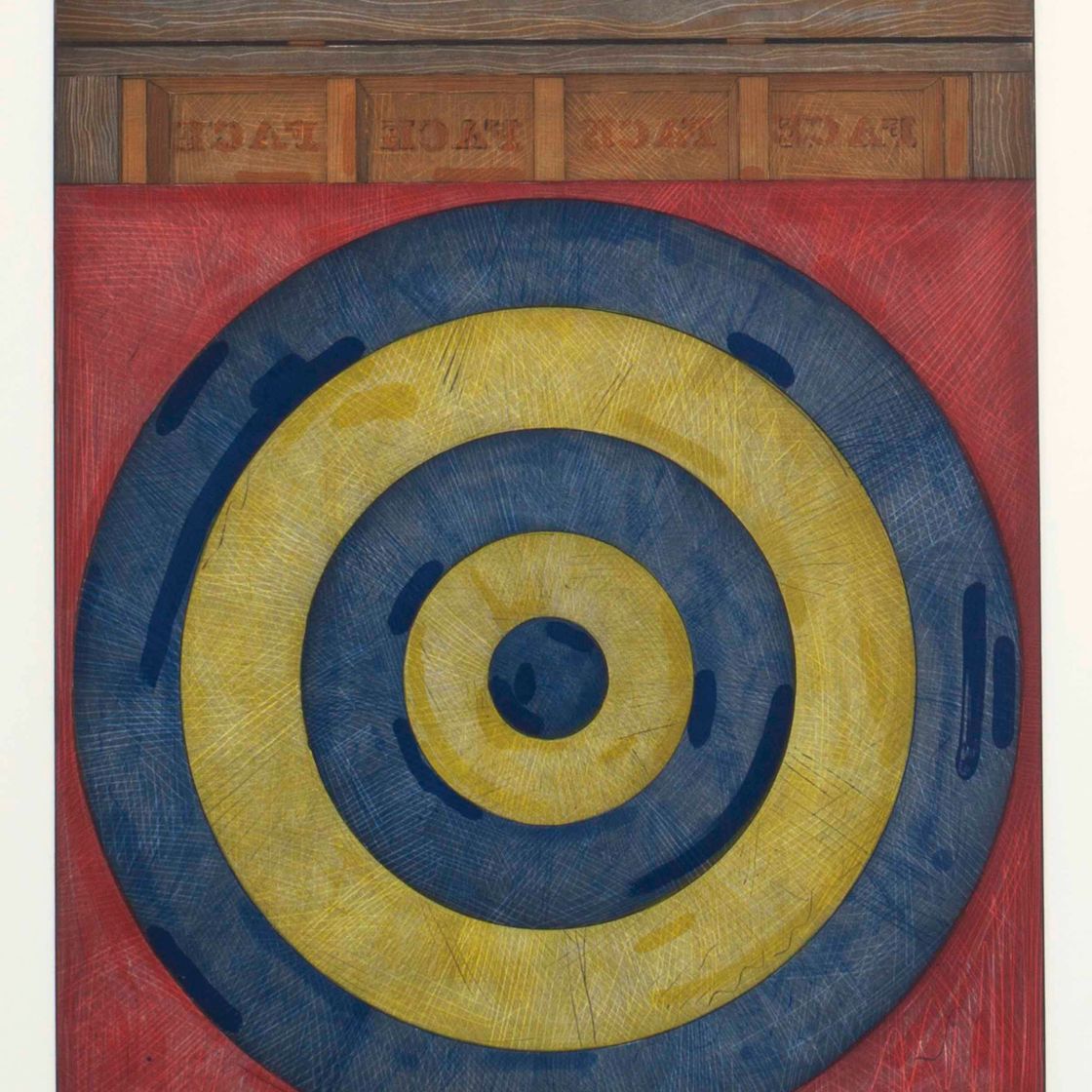 Jasper Johns — Мишень с четырьмя гранями