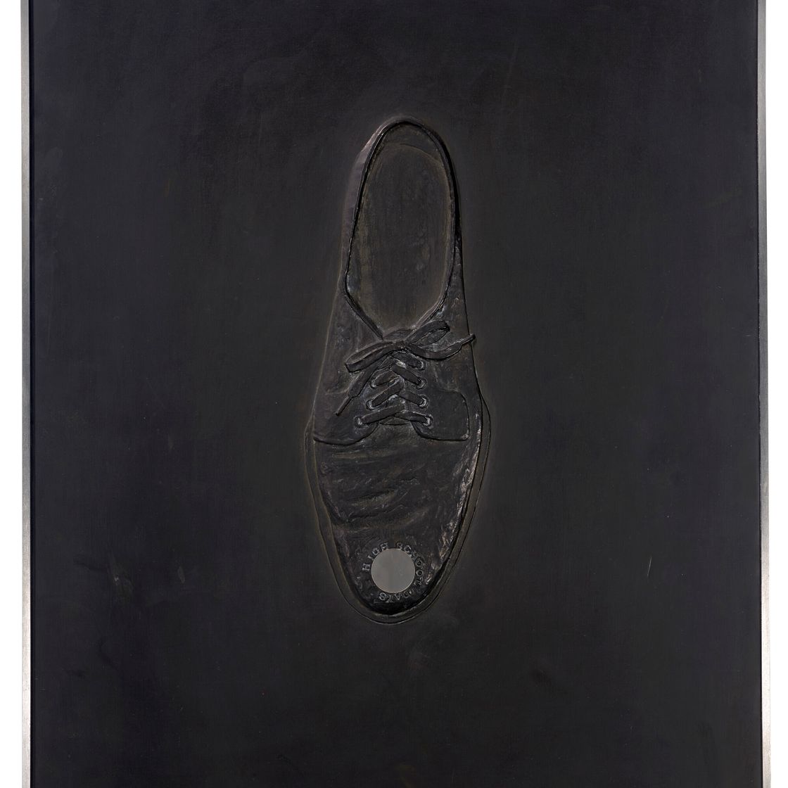 Jasper Johns — Школьные годы, судя по свинцовым рельефам