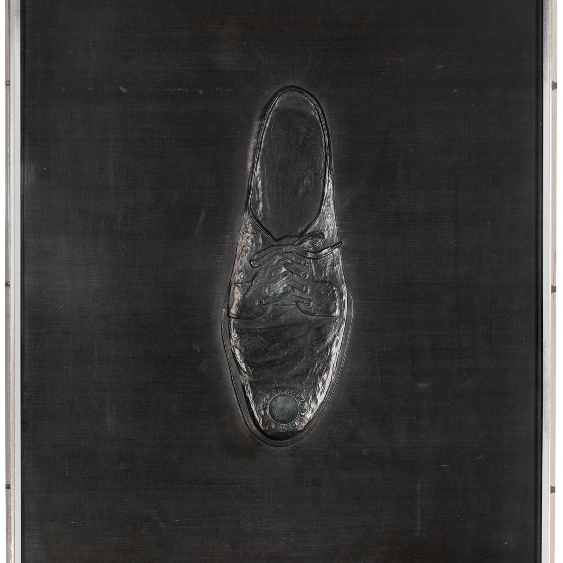 Jasper Johns — Школьные годы, судя по свинцовым рельефам