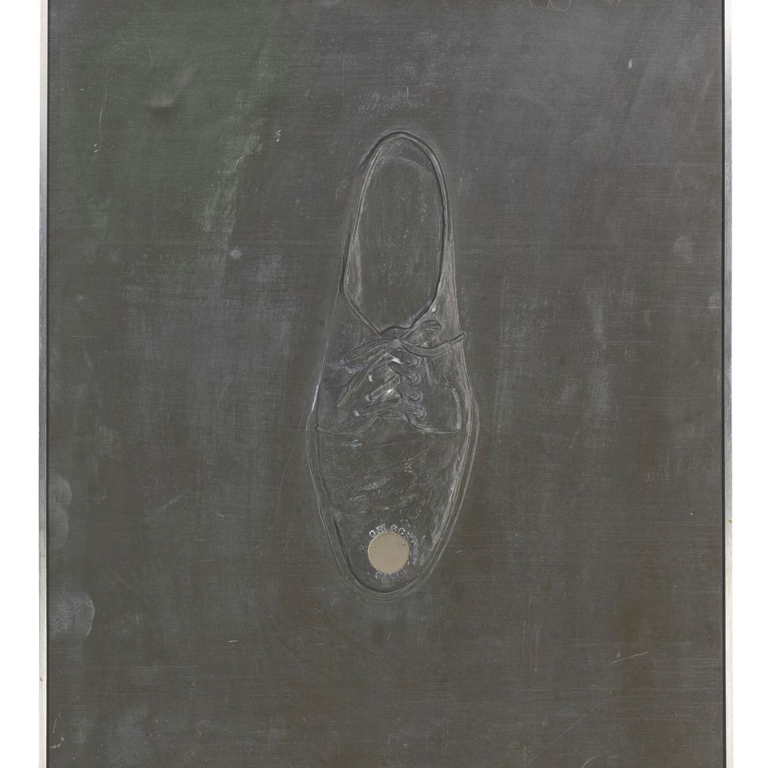 Jasper Johns — Школьные годы, судя по свинцовым рельефам, изображение 1