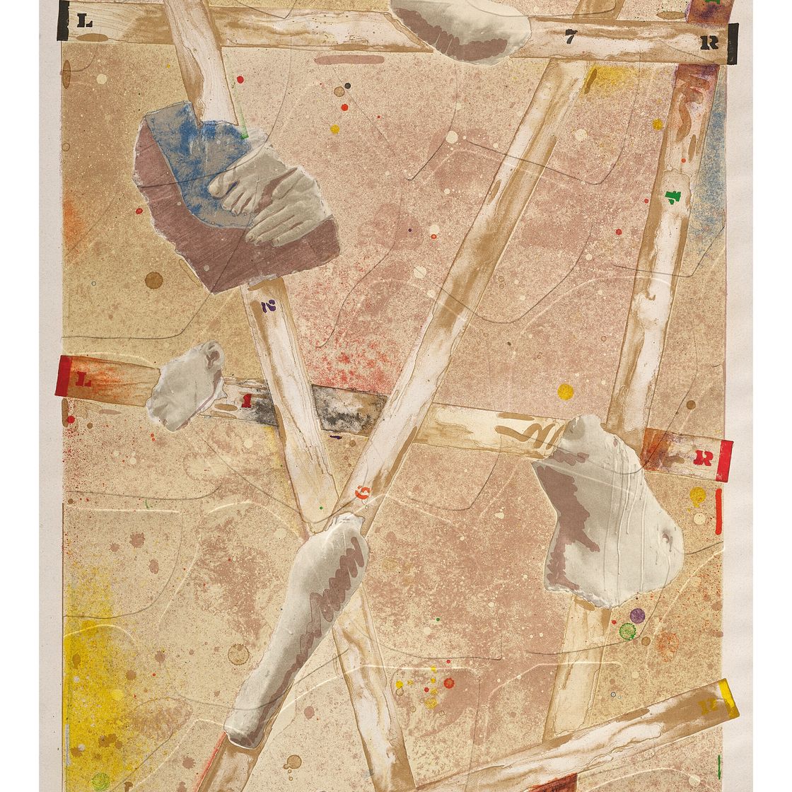 Jasper Johns — Четыре панно из фильма "Без названия", изображение 5