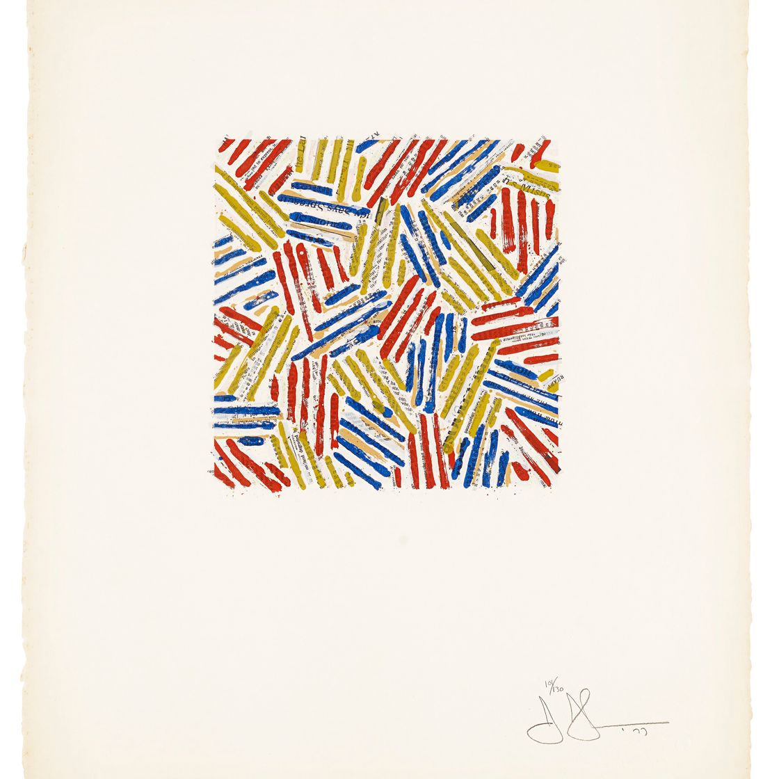 Jasper Johns — Без названия, изображение 1