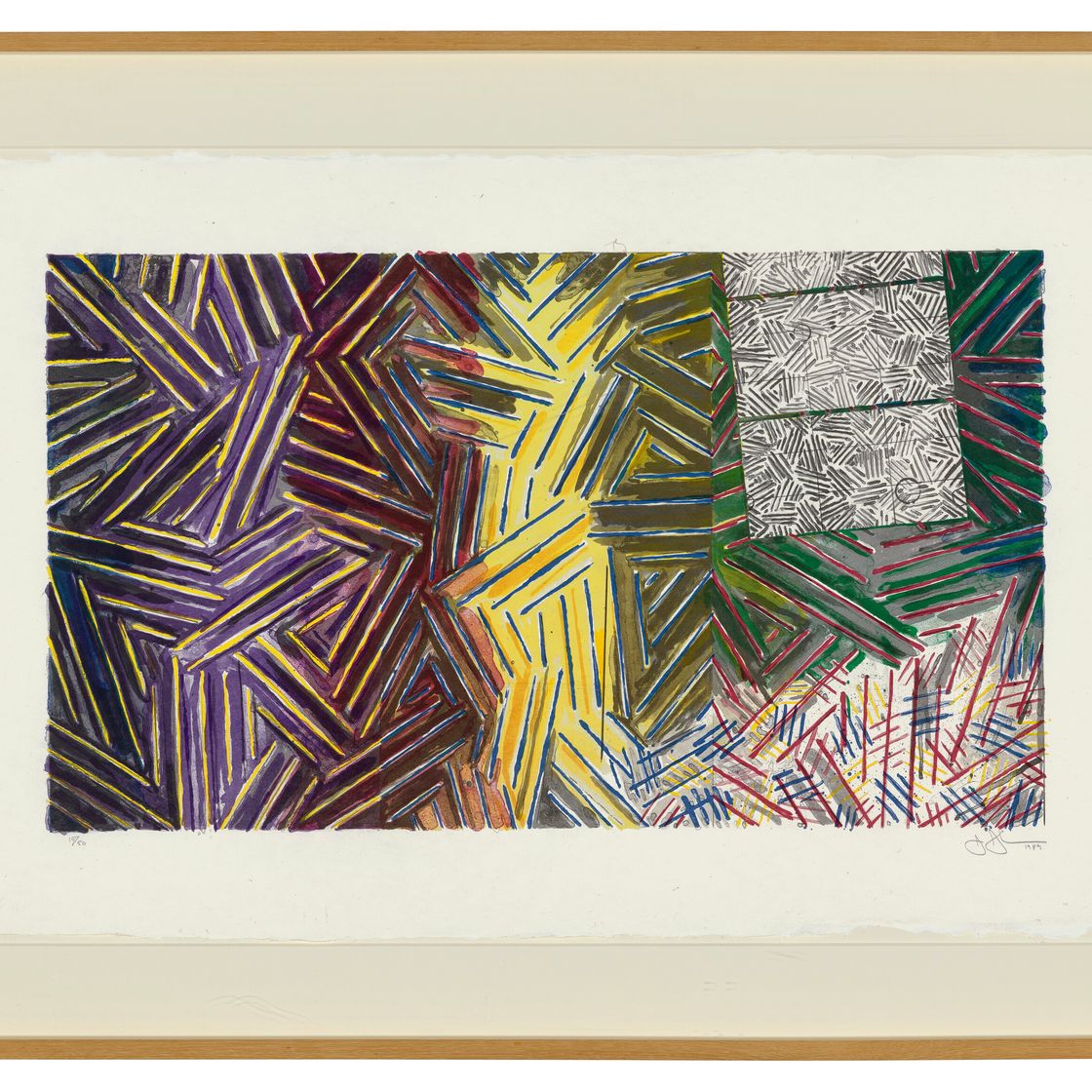 Jasper Johns — Между часами и кроватью, изображение 2