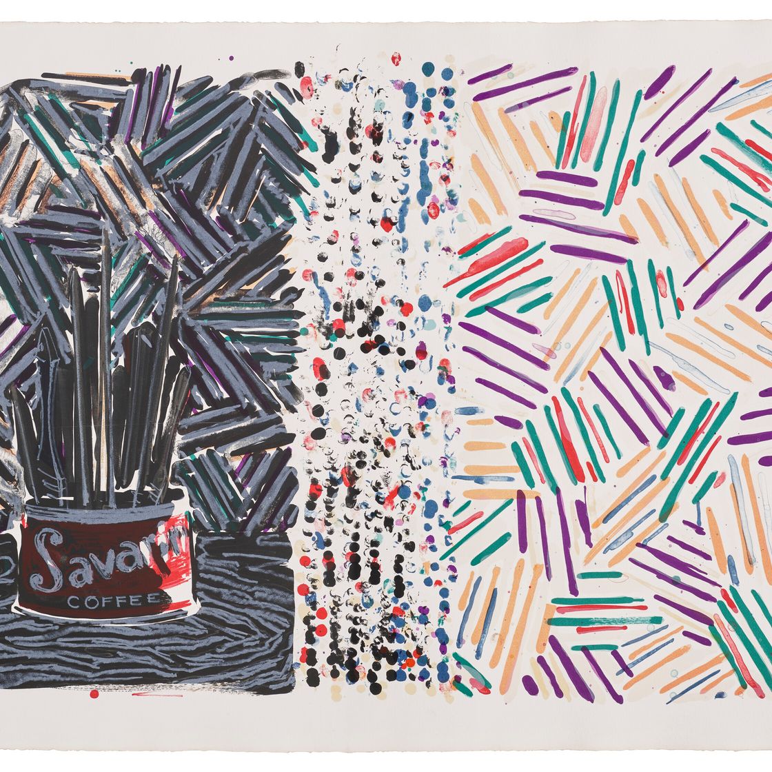 Jasper Johns — Без названия, изображение 1