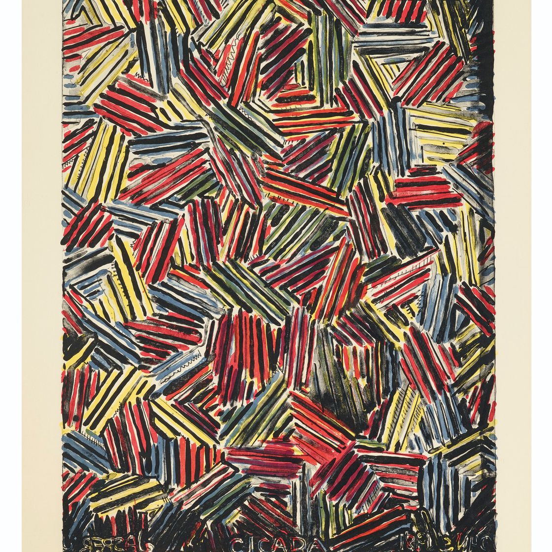 Jasper Johns — Цикада, изображение 1