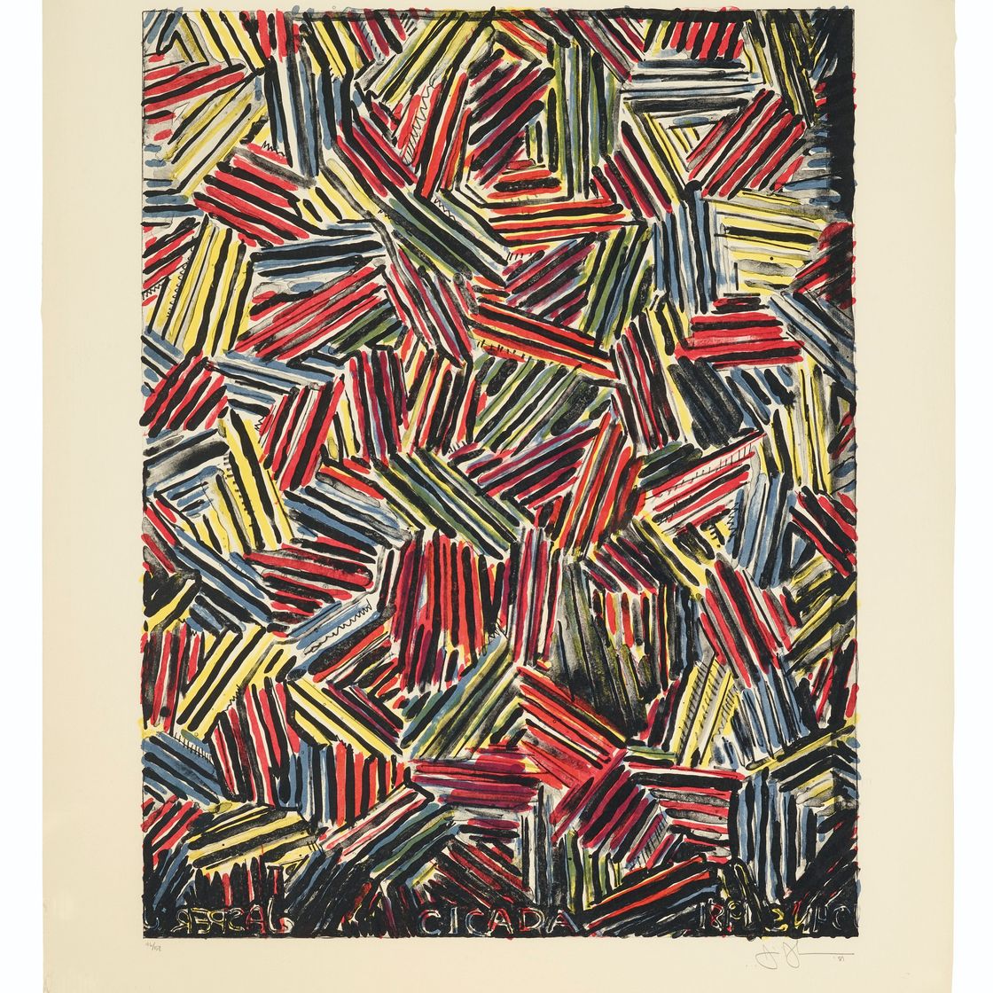 Jasper Johns — Цикада, изображение 2