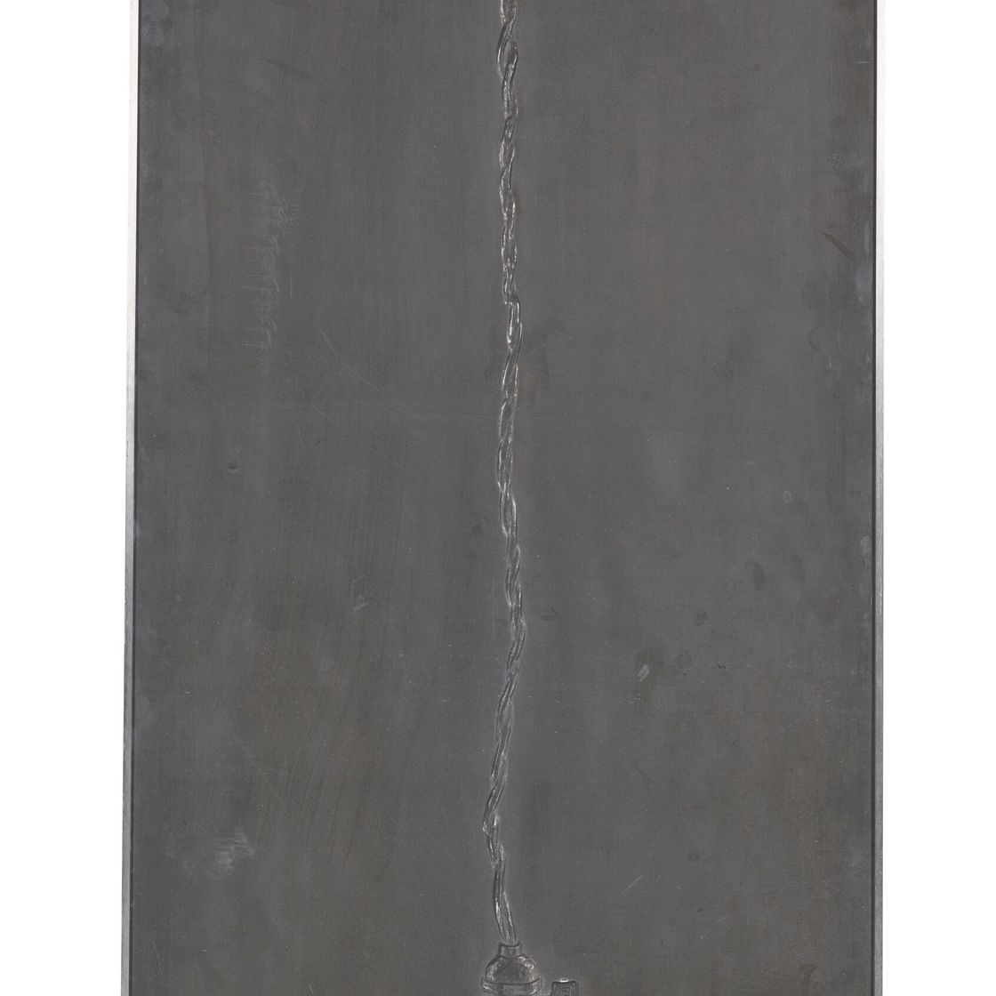 Jasper Johns — Электрическая лампочка, выполненная из свинцовых рельефов, изображение 1