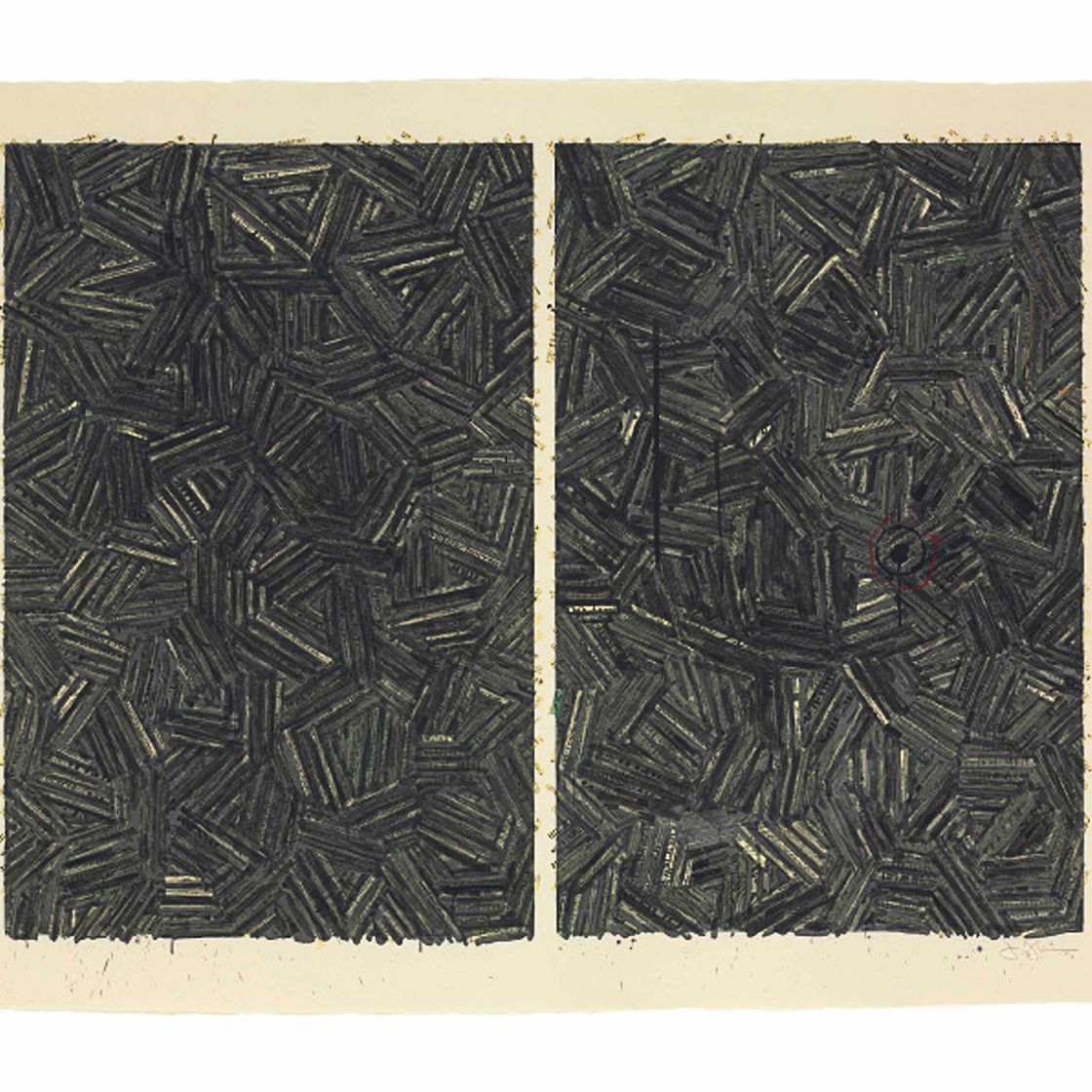 Jasper Johns — Голландские жены