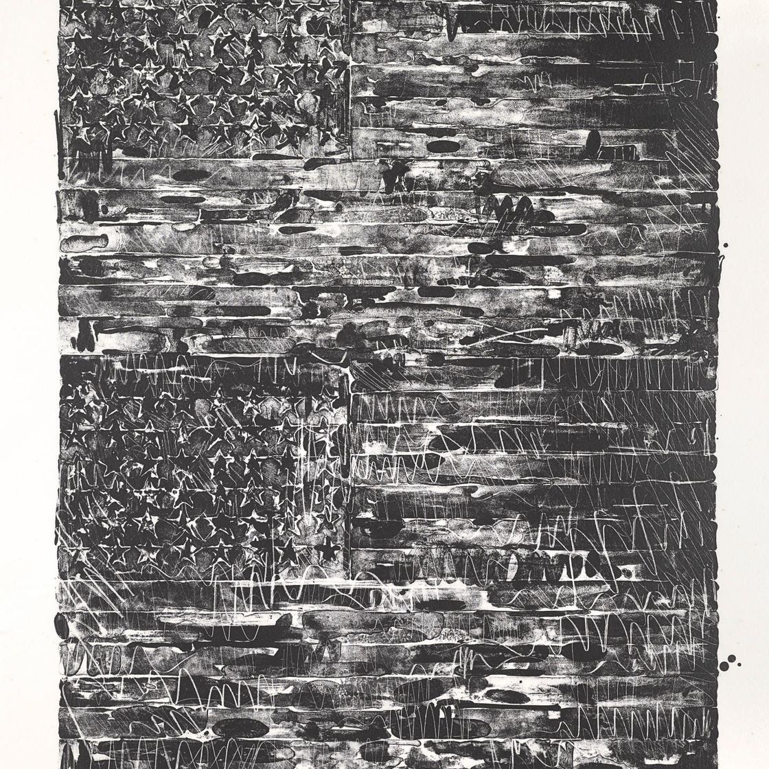 Jasper Johns — Два флага (Универсальные художественные издания с ограниченным тиражом 121)
