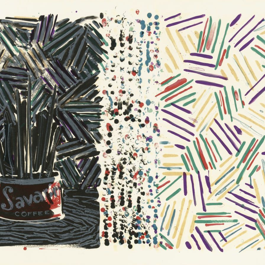 Jasper Johns — Без названия (ULAE 182)