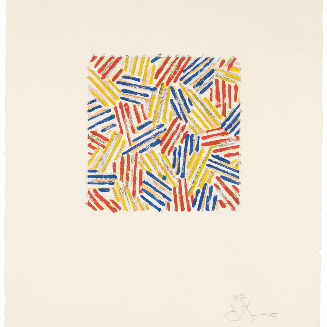 Jasper Johns — Без названия