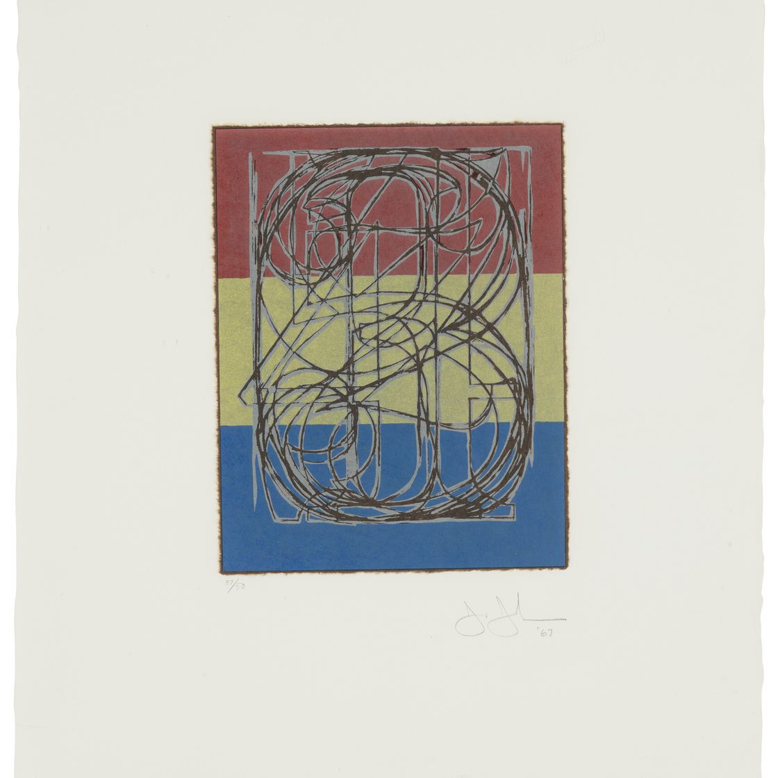 Jasper Johns — от 0 до 9