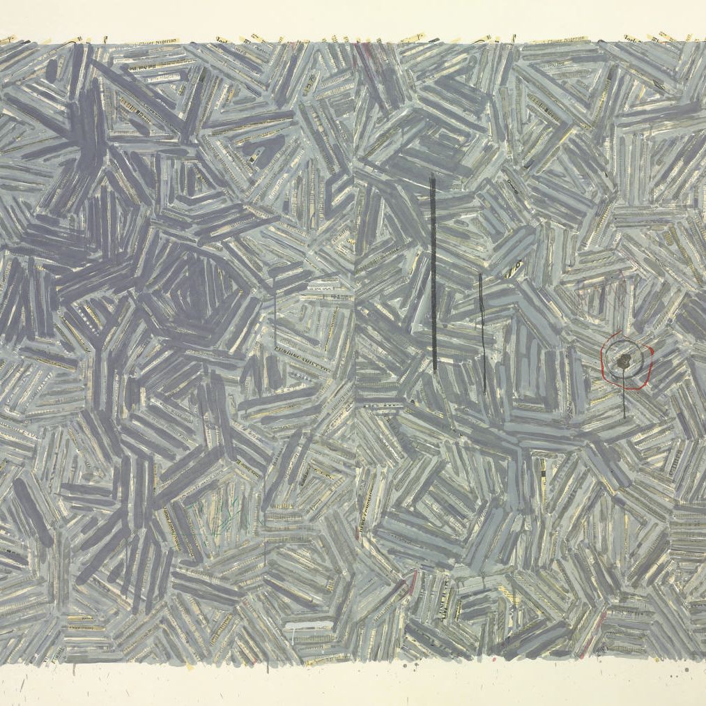 Jasper Johns — Голландские жены (ULAE 187)