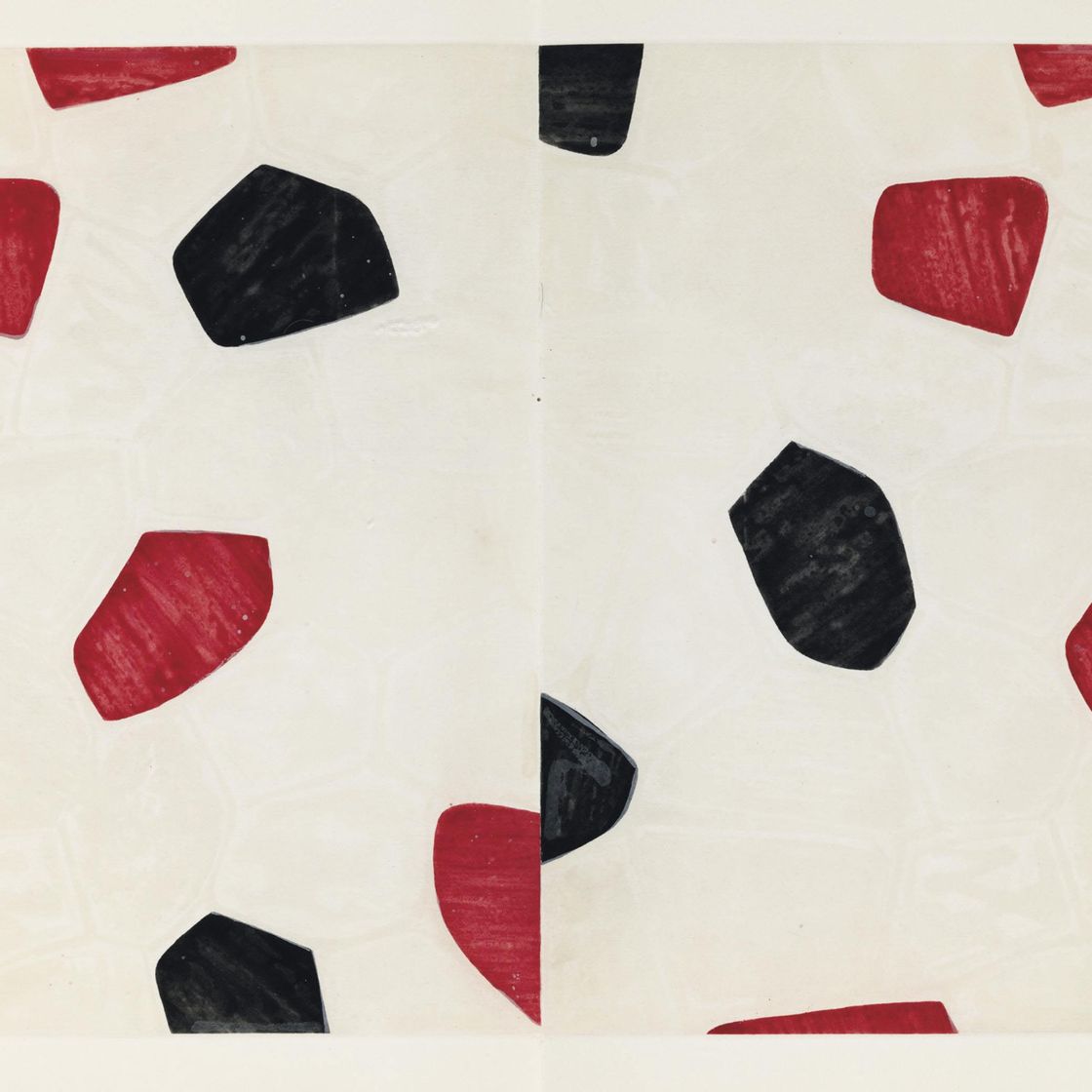 Jasper Johns — Сэмюэл Беккет, "Физ-лы", издательство "Питерсберг Пресс", Нью-Йорк, 1976 (ULAE 173)