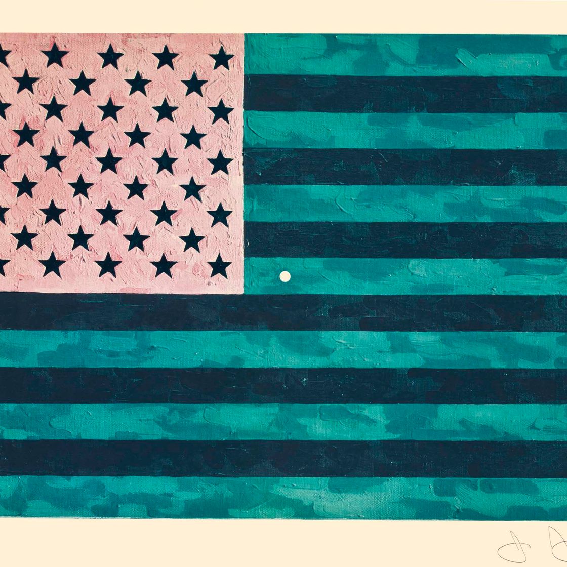 Jasper Johns — Флаг (мораторий)