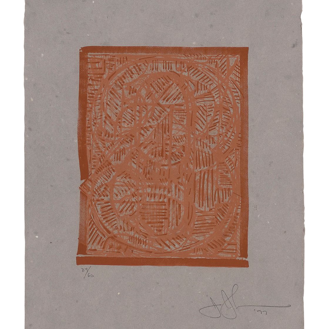 Jasper Johns — Три гравюры художника, изображение 3