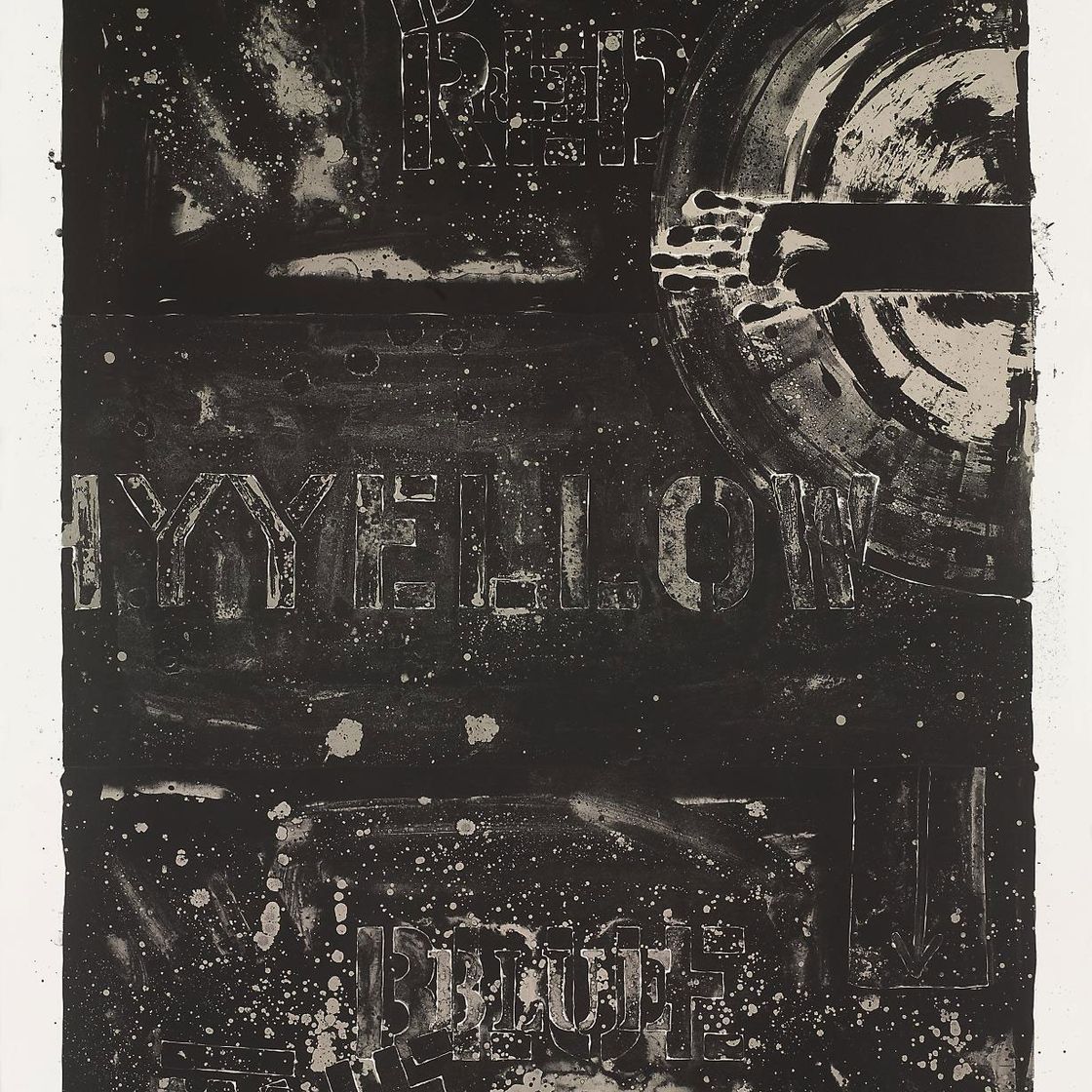 Jasper Johns — Periscope II (ULAE 201; Gemini 841)