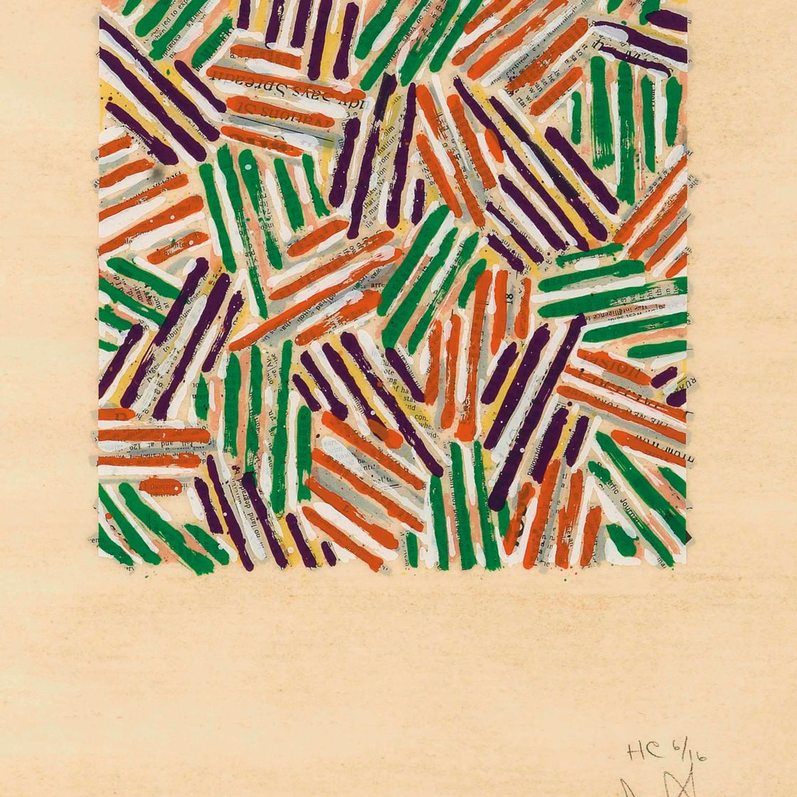Jasper Johns — Без названия