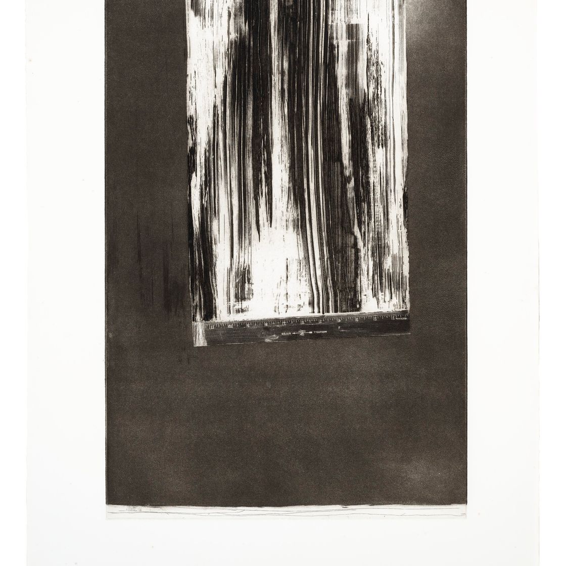 Jasper Johns — Без названия, Второй штат, изображение 1
