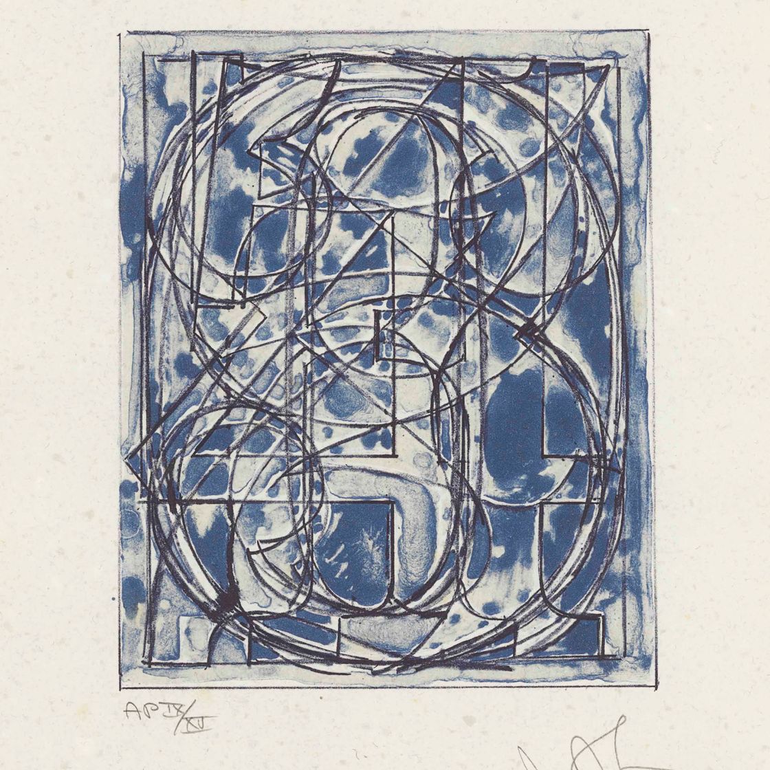 Jasper Johns — От 0 до 9