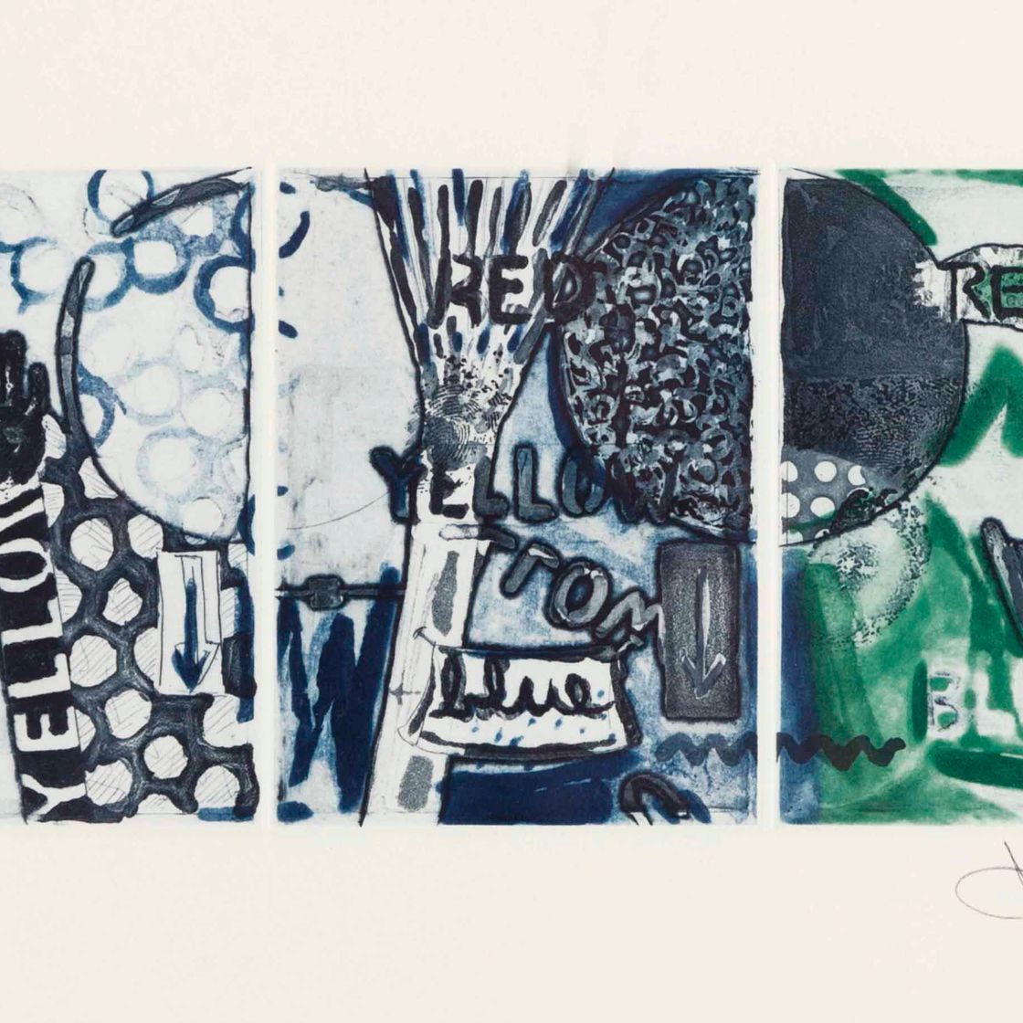Jasper Johns — Без названия