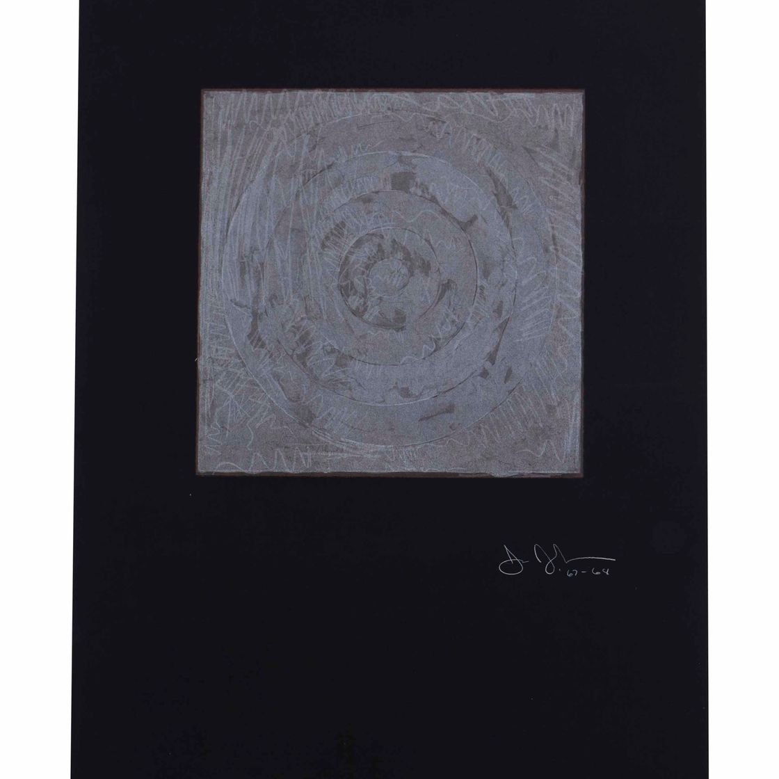 Jasper Johns — Белая мишень
