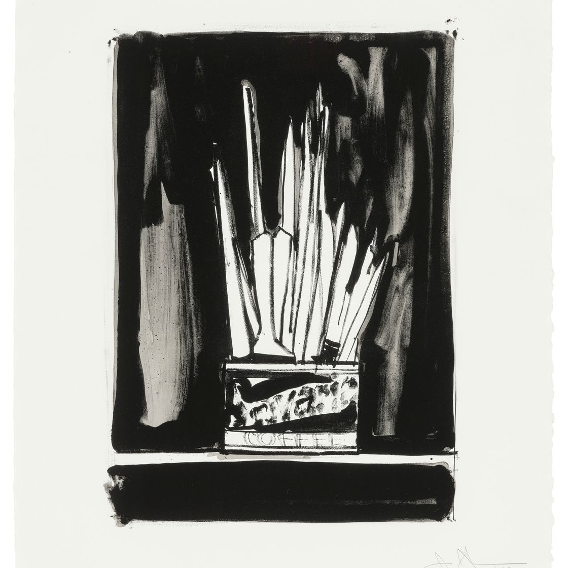 Jasper Johns — Саварин 2 (промыть и выровнять), изображение 1