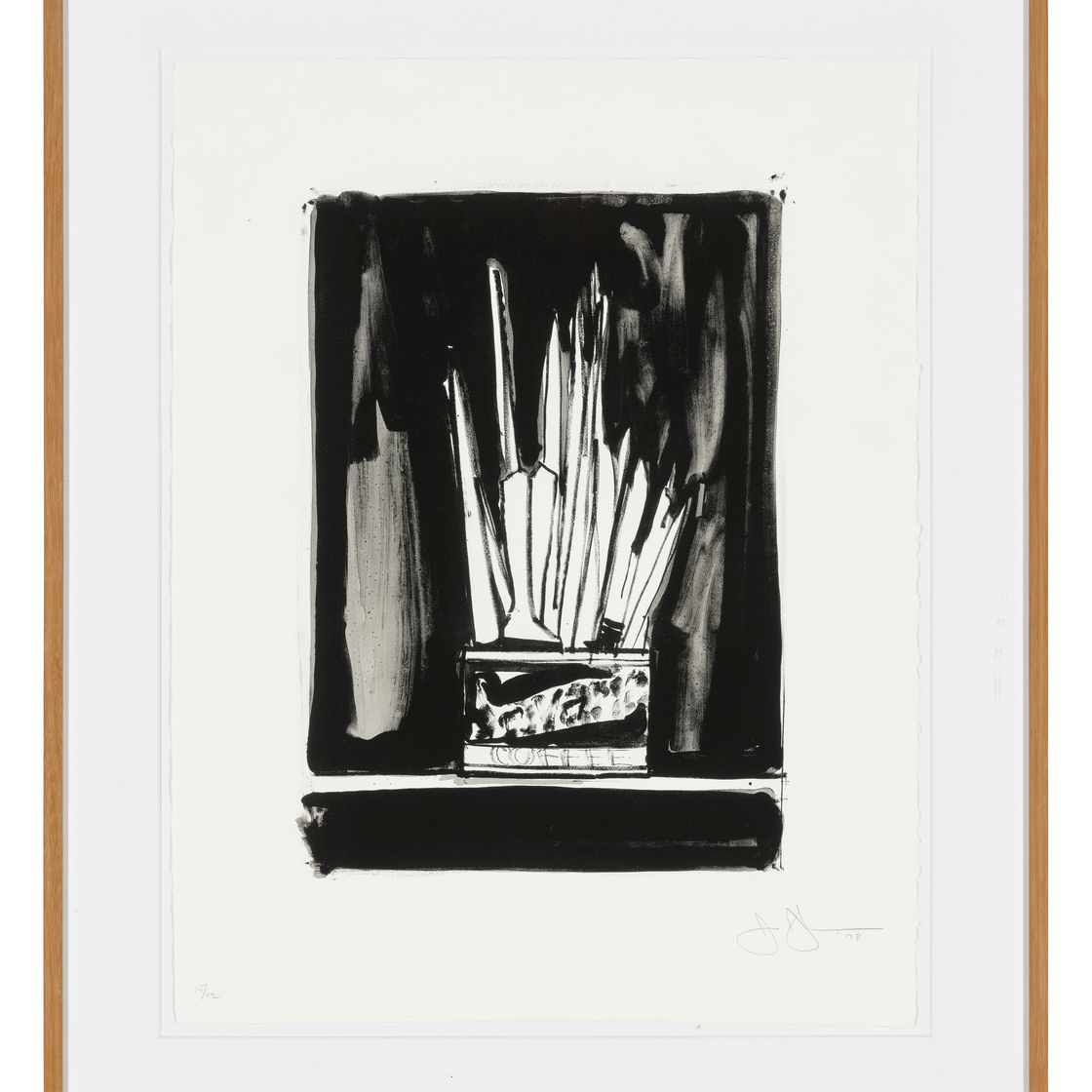 Jasper Johns — Саварин 2 (промыть и выровнять), изображение 2