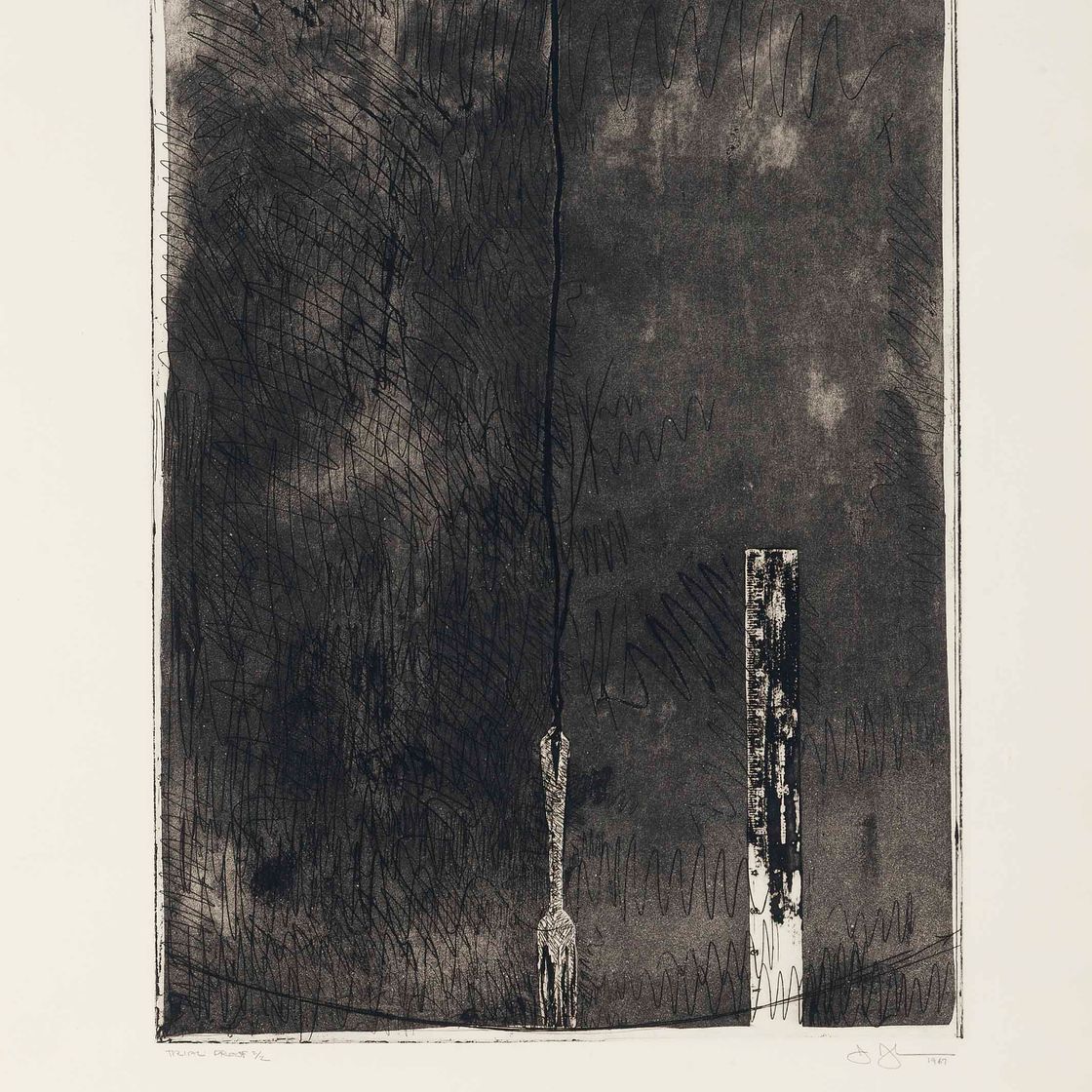 Jasper Johns — Без названия, Второй штат