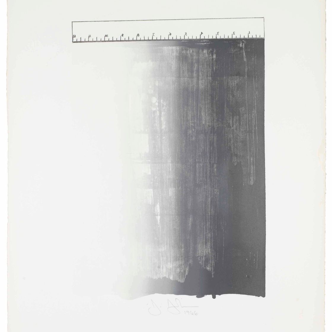 Jasper Johns — Линейка