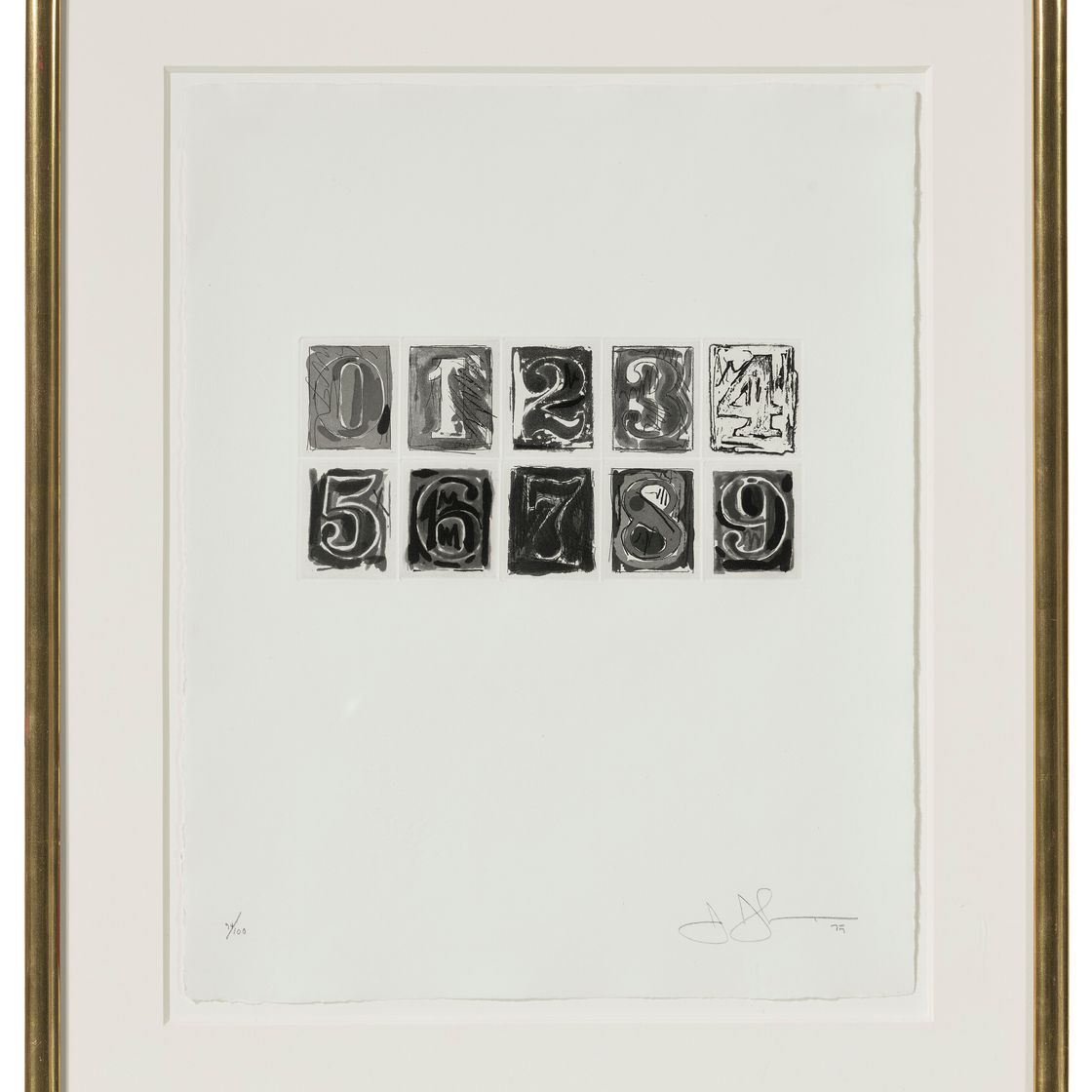 Jasper Johns — 0-9, изображение 2