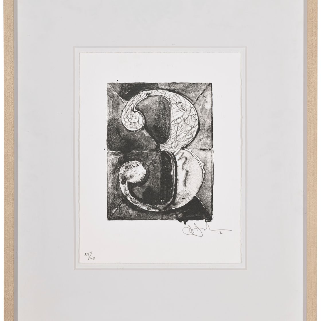 Jasper Johns — 3, от 0 до 9, изображение 2